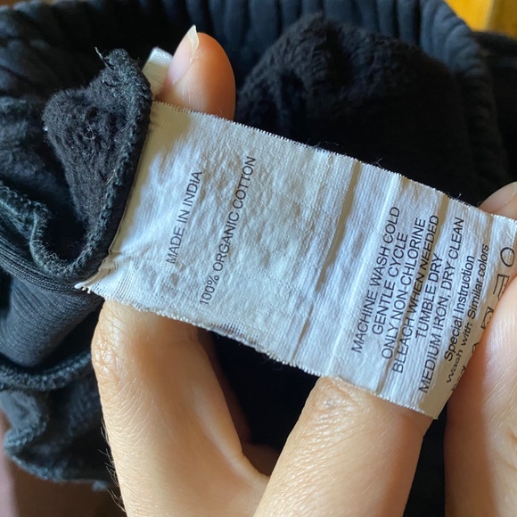 Quince Organic Heavyweight Fleece Boyfriend Sweatpants - Picture 4 of 5